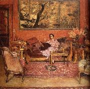 Edouard Vuillard Heng oakes curled madam oil on canvas